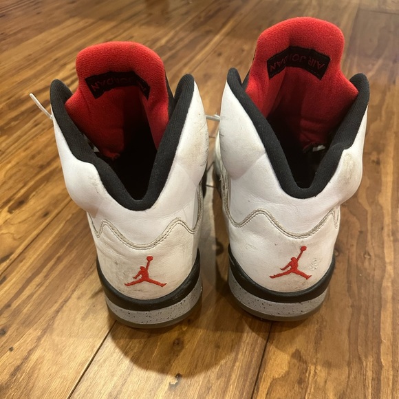 Jordan Retro 5s size 11.5 - White Cement - Picture 4 of 7
